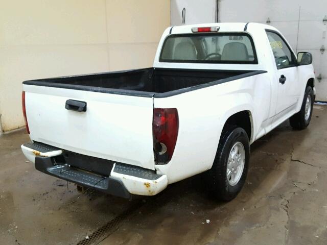 1GCCS249488186571 - 2008 CHEVROLET COLORADO L WHITE photo 4