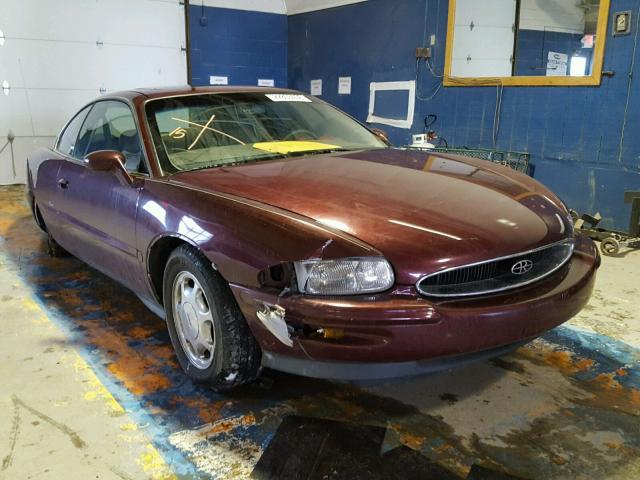 1G4GD2217V4709914 - 1997 BUICK RIVIERA BURGUNDY photo 1