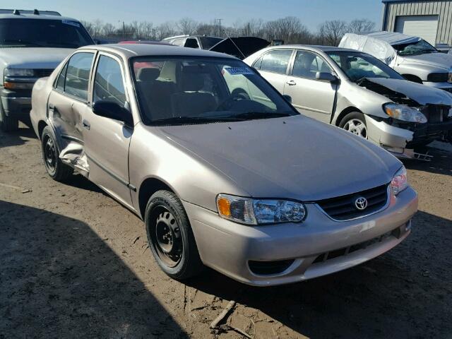 2T1BR12E11C497032 - 2001 TOYOTA COROLLA TAN photo 1