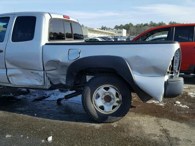 5TEUU42N67Z397214 - 2007 TOYOTA TACOMA ACC SILVER photo 9