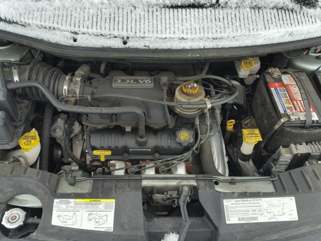 1D4GP25353B106769 - 2003 DODGE CARAVAN SE GREEN photo 7