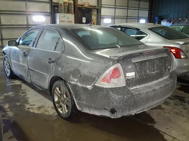 3FAHP08Z07R192344 - 2007 FORD FUSION SEL GRAY photo 3