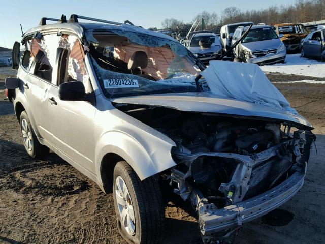 JF2SH61689H762323 - 2009 SUBARU FORESTER 2 SILVER photo 1