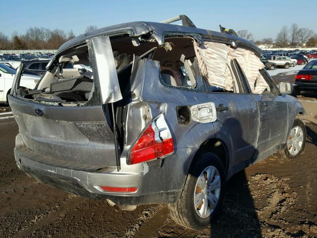 JF2SH61689H762323 - 2009 SUBARU FORESTER 2 SILVER photo 4