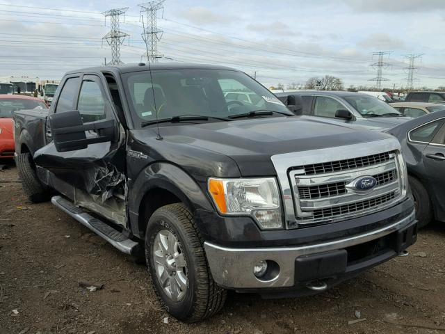 1FTFW1ET2DFA45137 - 2013 FORD F150 SUPER BLACK photo 1