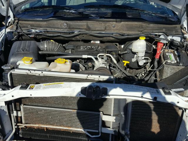 1D7HA18268S610342 - 2008 DODGE RAM 1500 S WHITE photo 7