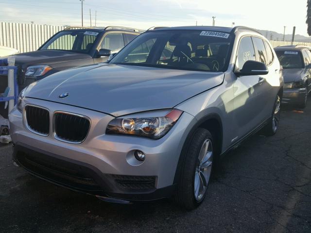 WBAVM1C5XFVZ94589 - 2015 BMW X1 SDRIVE2 SILVER photo 2