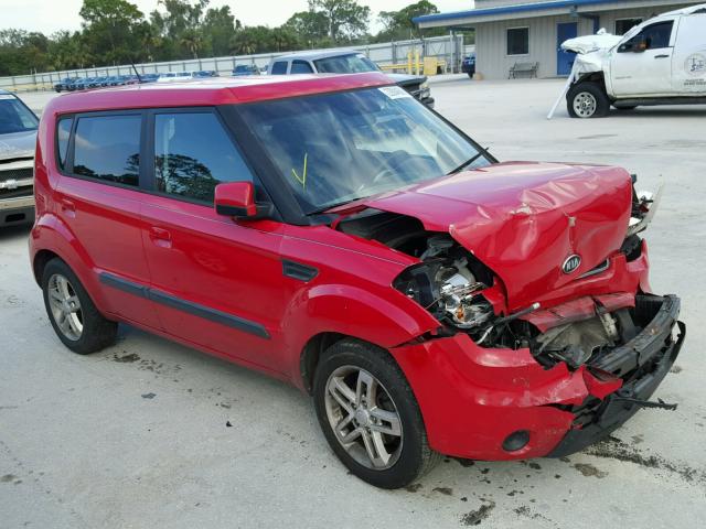 KNDJT2A22A7053069 - 2010 KIA SOUL + RED photo 1