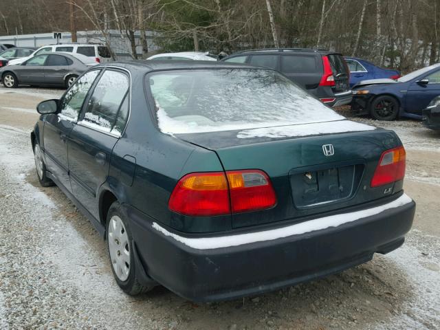 2HGEJ6670XH568041 - 1999 HONDA CIVIC LX GREEN photo 3