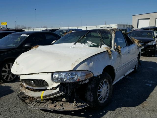 1G4HP54KX24147151 - 2002 BUICK LESABRE CU WHITE photo 2