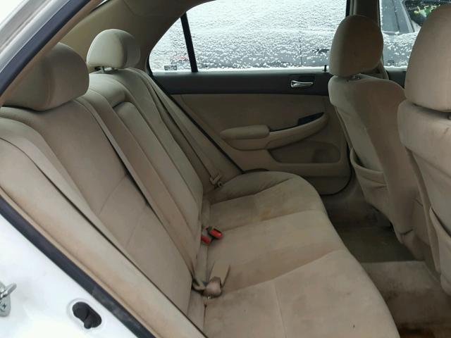 1HGCM56367A000915 - 2007 HONDA ACCORD SE WHITE photo 6