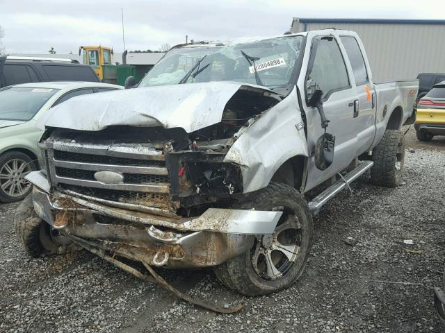 1FTSW21P56EA28676 - 2006 FORD F250 SUPER SILVER photo 2