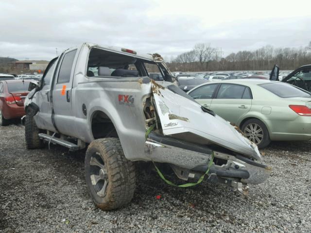 1FTSW21P56EA28676 - 2006 FORD F250 SUPER SILVER photo 3