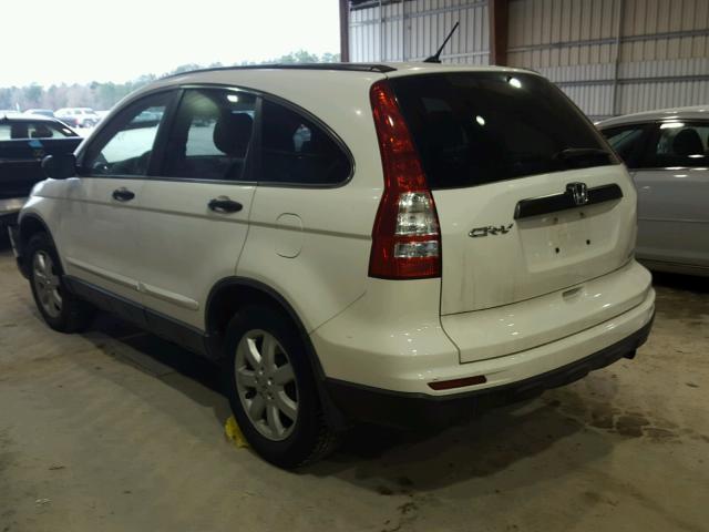 JHLRE3H45BC011100 - 2011 HONDA CR-V SE WHITE photo 3