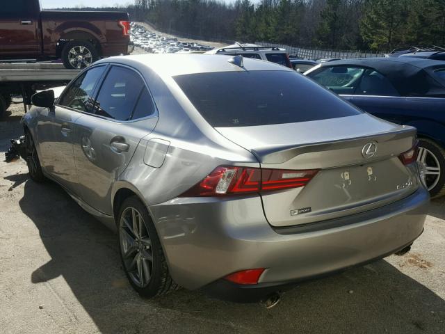 JTHBF1D28F5064676 - 2015 LEXUS IS 250 GRAY photo 3