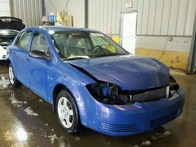 1G1AK58F887162054 - 2008 CHEVROLET COBALT LS BLUE photo 1