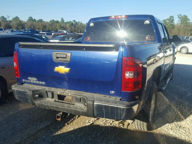 3GCPCSE0XDG337920 - 2013 CHEVROLET SILVERADO BLUE photo 4