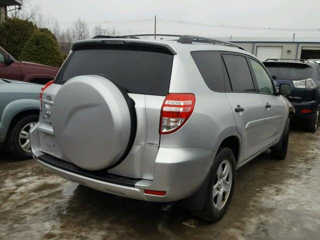 2T3BF4DV8BW131339 - 2011 TOYOTA RAV4 SILVER photo 4