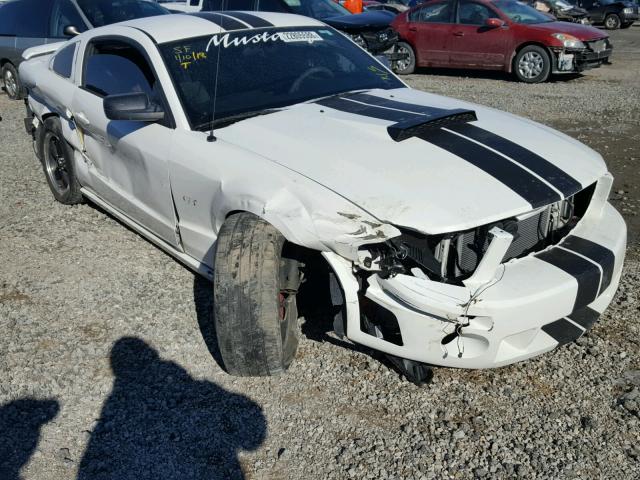 1ZVHT82H995146034 - 2009 FORD MUSTANG GT WHITE photo 1