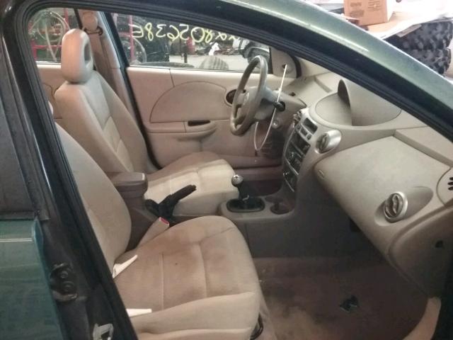1G8AZ55F07Z147066 - 2007 SATURN ION LEVEL GREEN photo 5