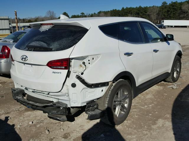 5XYZT3LB7HG393840 - 2017 HYUNDAI SANTA FE S WHITE photo 4