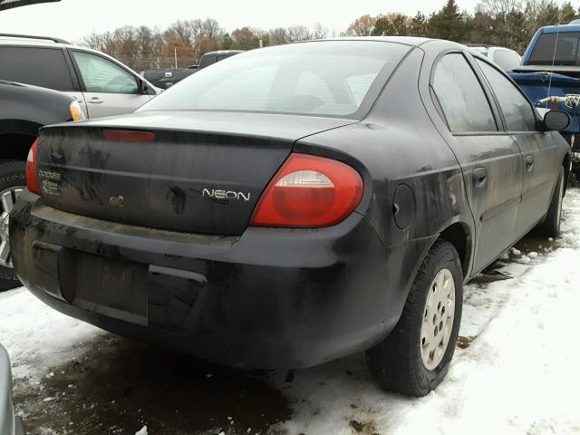 1B3ES26C14D551681 - 2004 DODGE NEON BASE BLACK photo 4