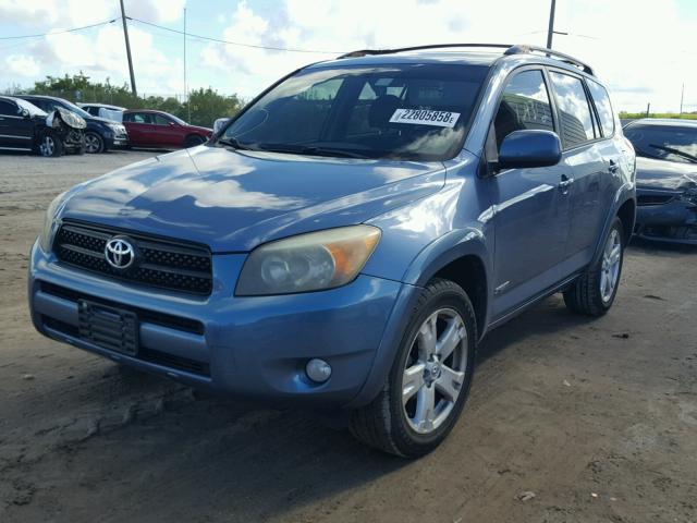 JTMZD32V365032412 - 2006 TOYOTA RAV4 SPORT BLUE photo 2