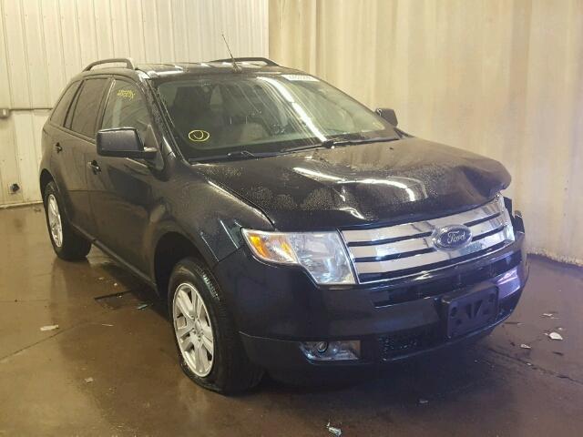 2FMDK48C78BB09949 - 2008 FORD EDGE SEL BLUE photo 1