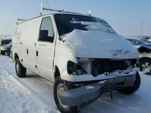 1FTNE24W76HB34855 - 2006 FORD ECONOLINE WHITE photo 1