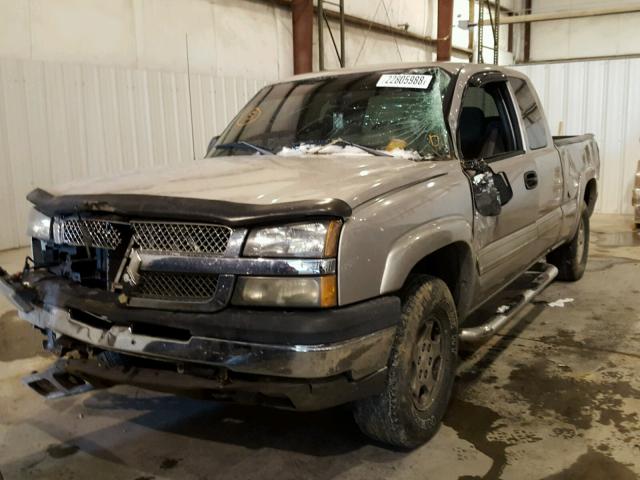 2GCEK19T241287208 - 2004 CHEVROLET SILVERADO SILVER photo 2