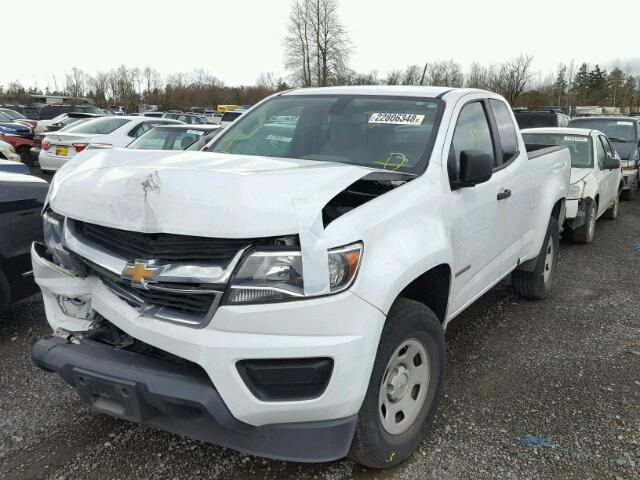 1GCHSAE3XF1132885 - 2015 CHEVROLET COLORADO WHITE photo 2