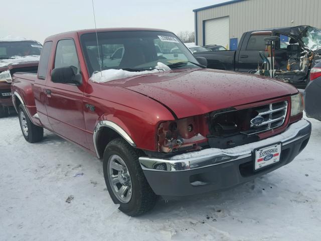 1FTYR14V11PB57632 - 2001 FORD RANGER SUP RED photo 1