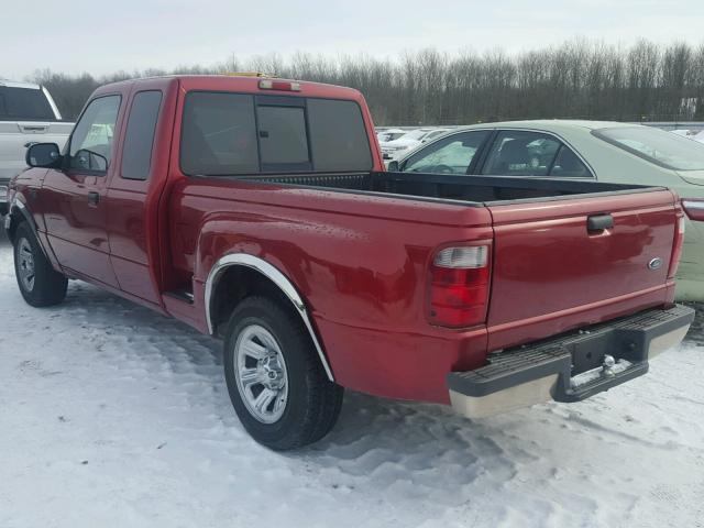 1FTYR14V11PB57632 - 2001 FORD RANGER SUP RED photo 3