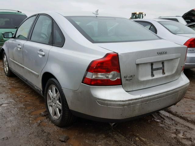 YV1MS682752075126 - 2005 VOLVO S40 T5 SILVER photo 3