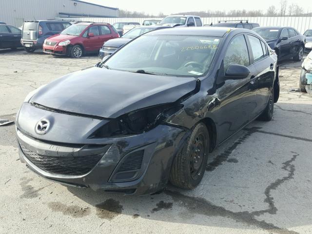 JM1BL1UG9B1470148 - 2011 MAZDA 3 I BLACK photo 2