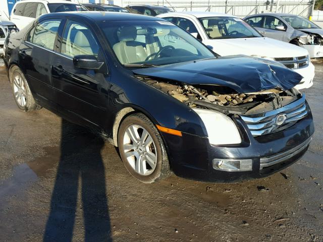 3FAHP08129R210422 - 2009 FORD FUSION SEL BLUE photo 1