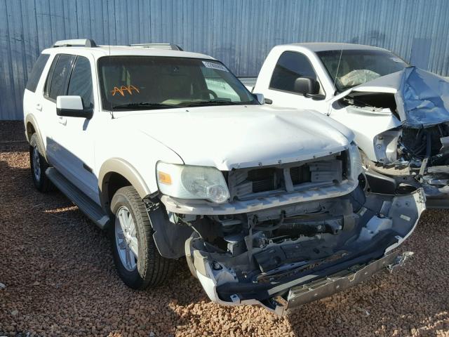 1FMEU64806UB42813 - 2006 FORD EXPLORER E WHITE photo 1