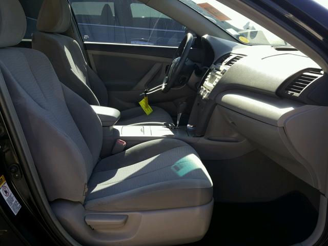 4T4BF3EK1AR026461 - 2010 TOYOTA CAMRY BASE BLACK photo 5