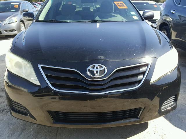 4T4BF3EK1AR026461 - 2010 TOYOTA CAMRY BASE BLACK photo 9