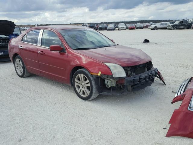 3FAHP08137R124131 - 2007 FORD FUSION SEL MAROON photo 1