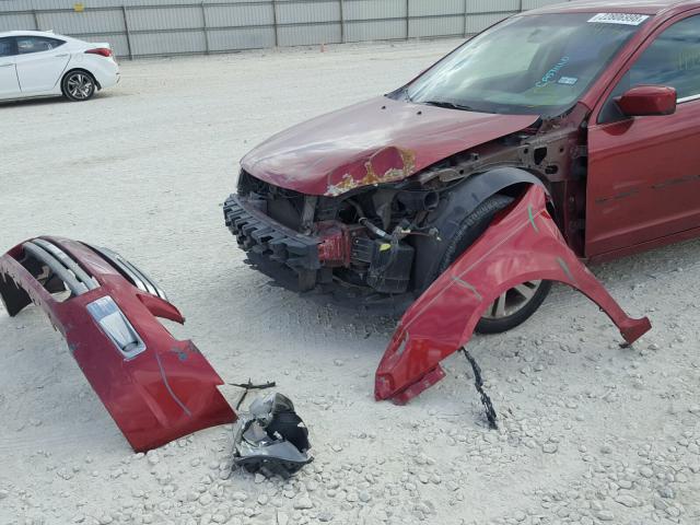 3FAHP08137R124131 - 2007 FORD FUSION SEL MAROON photo 9