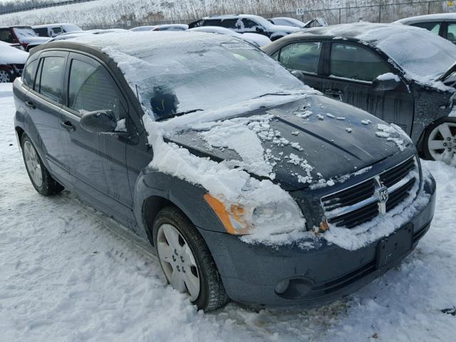 1B3HB48BX7D520088 - 2007 DODGE CALIBER SX BLACK photo 1