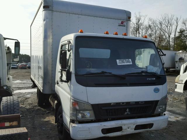 JL6BBE1S18K013136 - 2008 MITSUBISHI FUSO TRUCK OF FE 84D WHITE photo 1