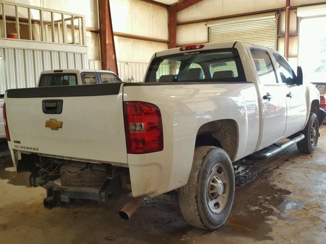 1GC1CVCG8CF116730 - 2012 CHEVROLET SILVERADO WHITE photo 4