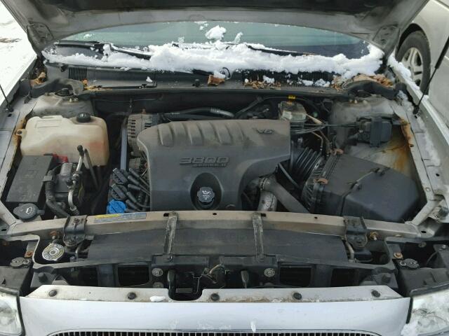 1G4HP52K134126841 - 2003 BUICK LESABRE CU SILVER photo 7