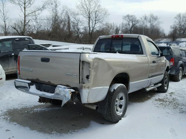 1D7HU16D14J211267 - 2004 DODGE RAM 1500 S GOLD photo 4