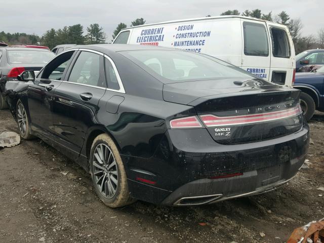 3LN6L5A92HR634140 - 2017 LINCOLN MKZ PREMIE BLACK photo 3