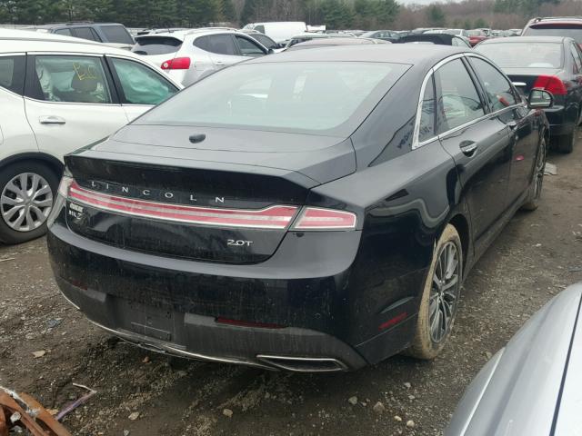 3LN6L5A92HR634140 - 2017 LINCOLN MKZ PREMIE BLACK photo 4