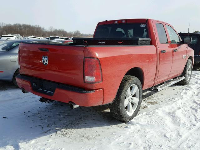 1C6RR6FT5GS135997 - 2016 RAM 1500 ST RED photo 4
