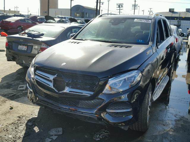 4JGDA5HB5HA879000 - 2017 MERCEDES-BENZ GLE 350 4M BLACK photo 2